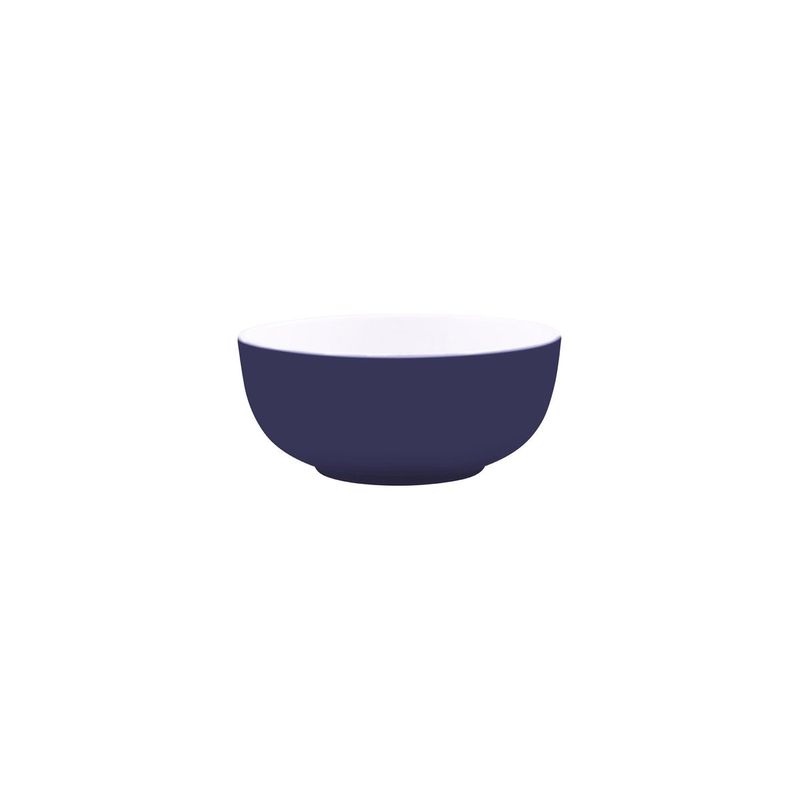 JAB GELATO-NAVY BLUE/WHITE BLUE ROUND BOWL 150x60mm (*47542*) = PACK OF 6 X EACHES