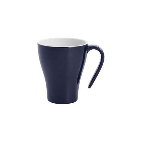 JAB GELATO- NAVY BLUE/WHT COFFEE MUG STACK 350ml (*47540*) = PACK OF 12 X EACHES