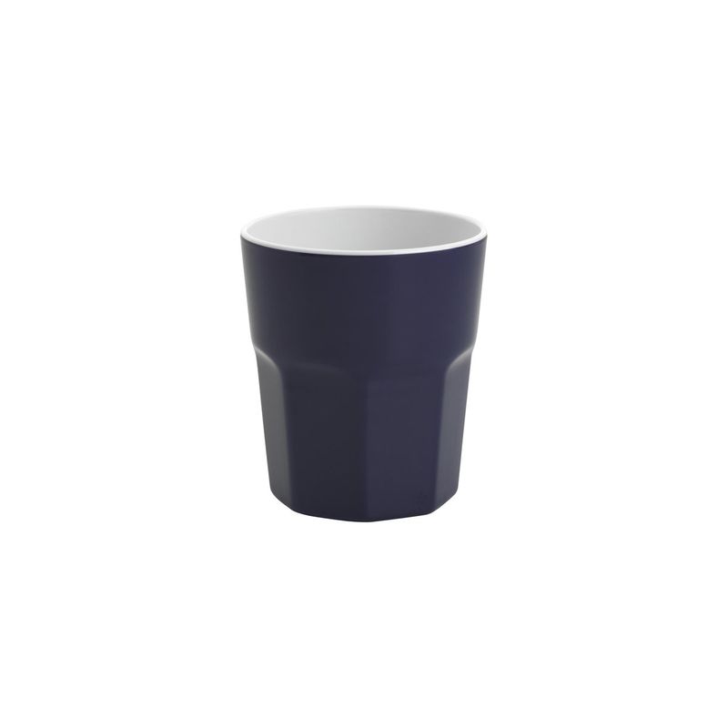 JAB GELATO-NAVY BLUE/WHITE TUMBLER 410ml (*47536*) = PACK OF 12 X EACHES