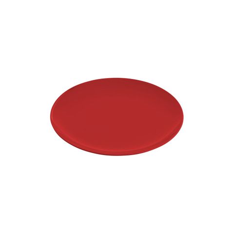 JAB GELATO-RED ROUND PLATE COUPE 250mm (*47501*) = PACK OF 12 X EACHES