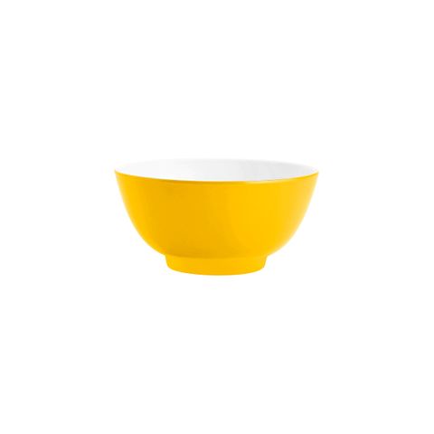 JAB GELATO-YELLOW/WHITE ROUND CEREAL BOWL 150mm (*47611*) = PACK OF 6 X EACHES
