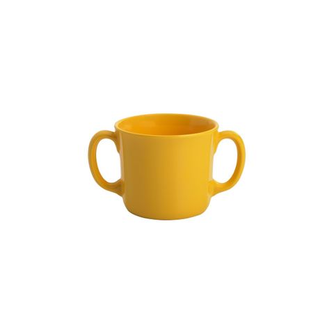 JAB GELATO CUP WITH 2 HANDLES YELLOW 250ml (*47608*) = PACK OF 12 X EACHES