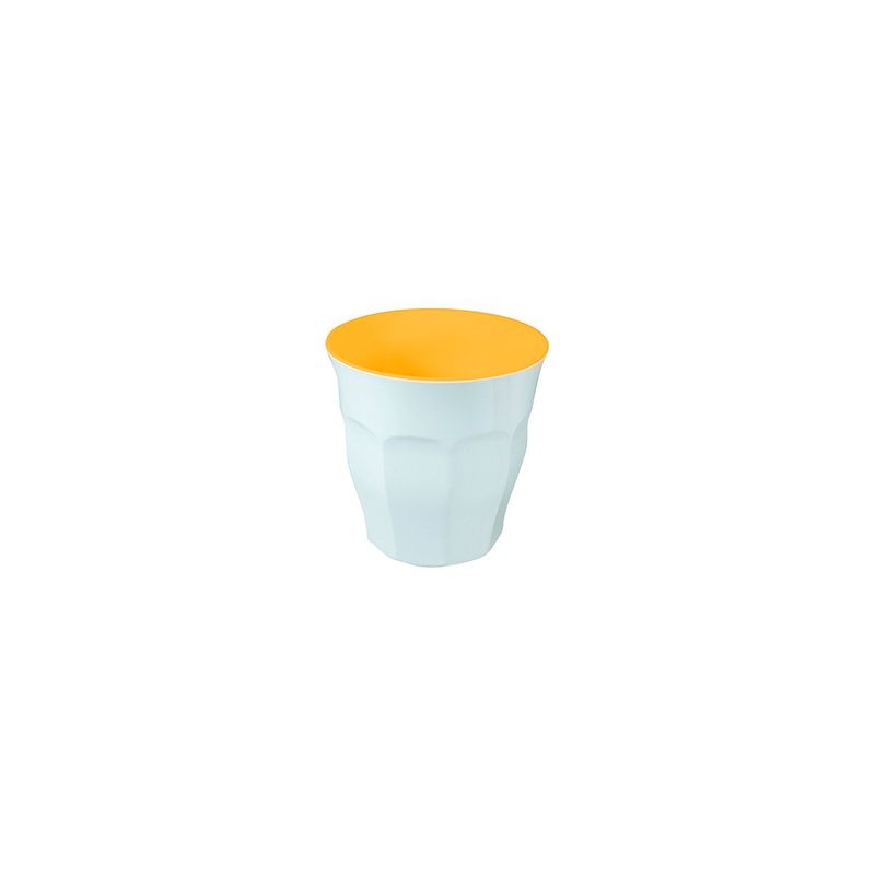 JAB SORBET-MANGO/WHITE BODY ESPRESSO CUP 75mm 200ml (*48651*) = PACK OF 12 X EACHES