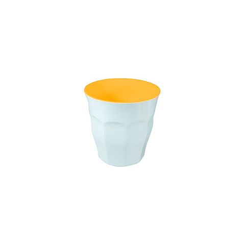 JAB SORBET-MANGO/WHITE BODY TUMBLER 90mm 300ml (*48654*) = PACK OF 6 X EACHES