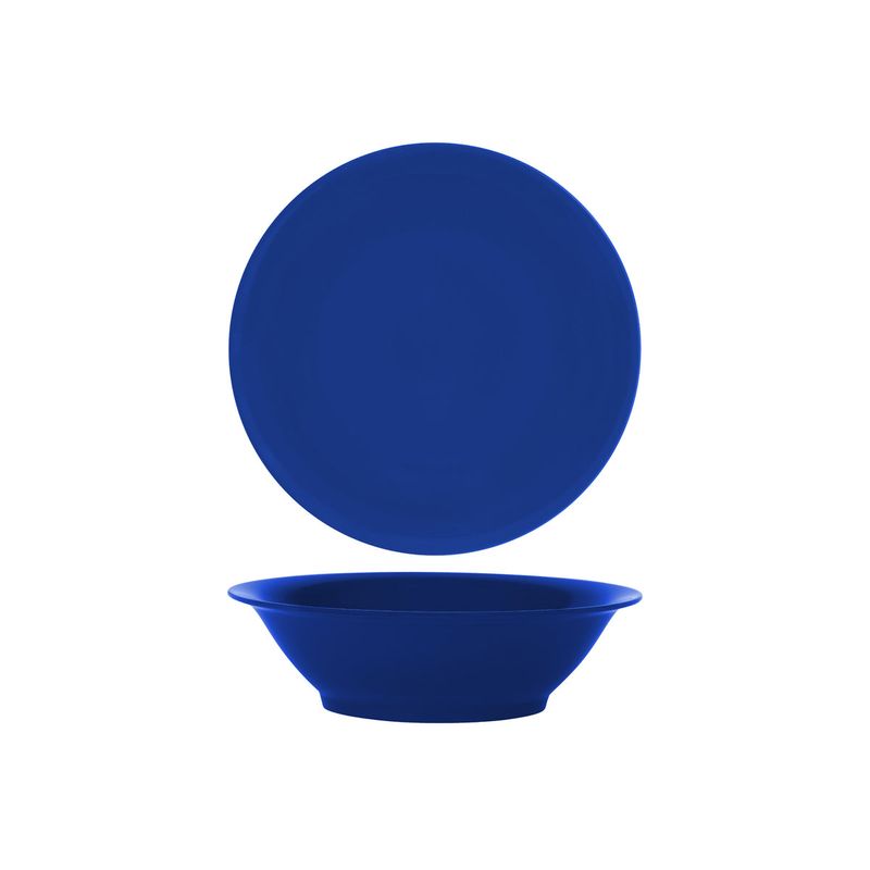 SUPERWARE DARK BLUE ROUND SOUP/CEREAL BOWL 180mm (*SUPER20205*) = PACK OF 12 X EACHES