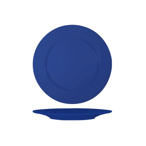 SUPERWARE DARK BLUE ROUND PLATE RIM 230mm (*SUPER20202*) = PACK OF 6 X EACHES