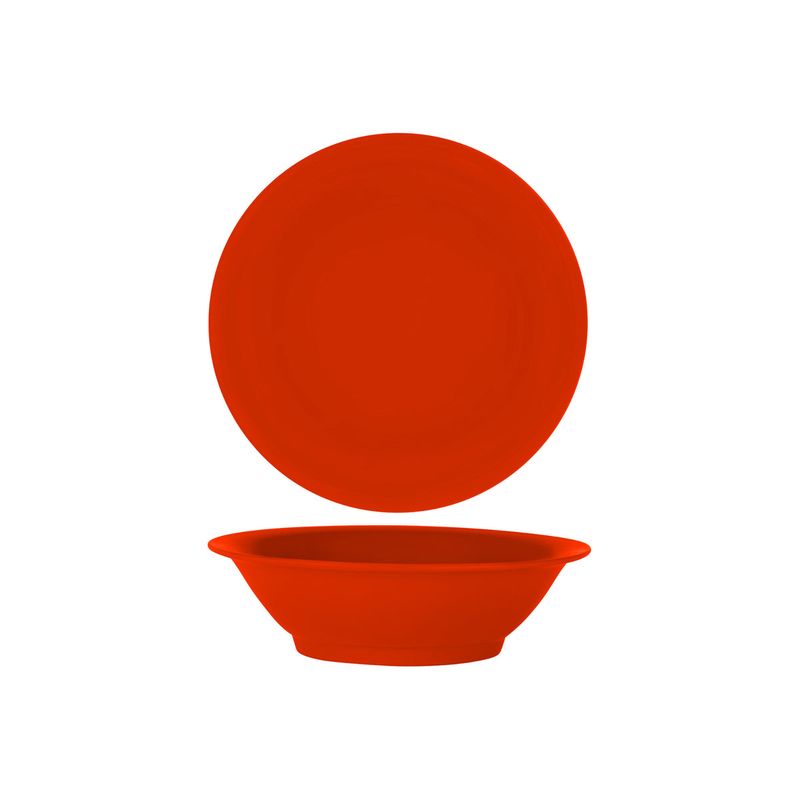 SUPERWARE RED ROUND SOUP/CEREAL BOWL 180mm (*SUPER20505*) = PACK OF 12 X EACHES