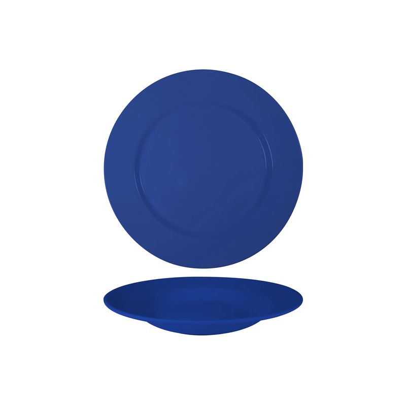 SUPERWARE DARK BLUE SOUP PLATE 230mm (*SUPER20204*) = PACK OF 12 X EACHES