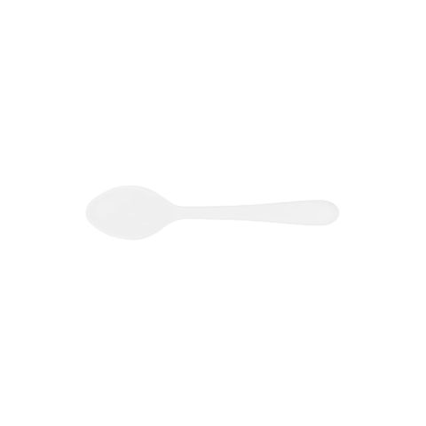 SUPERWARE GELATO-WHITE DESSERT SPOON 190mm (*49558*) = PACK OF 24 X EACHES