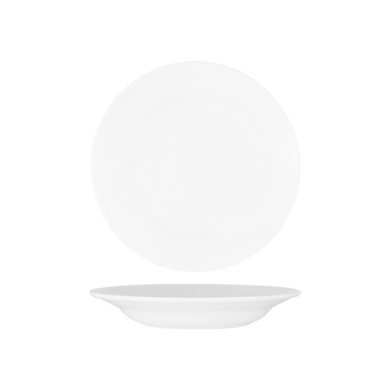 SUPERWARE PASTA PLATE W/RIM 230mm (20104) (*49129*) = PACK OF 6 X EACHES