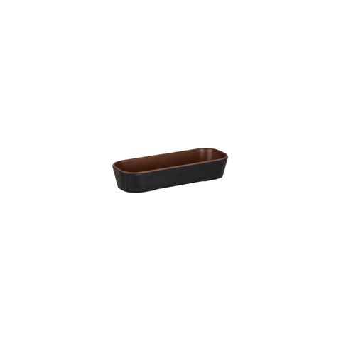 ZICCO MELAMINE INROOM BENTO RECT INSERT WNT/BL 175x67x32.5mm (*46396*) = PACK OF 30 X EACHES