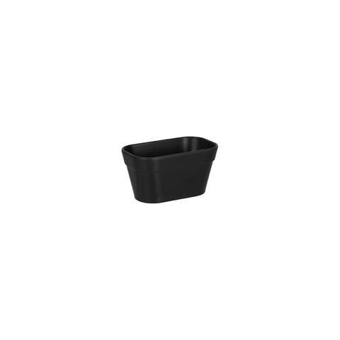 ZICCO MELAMINE SMALL INSERT BOWL SOLID BLACK 115x70x60mm (*46384*) = PACK OF 36 X EACHES