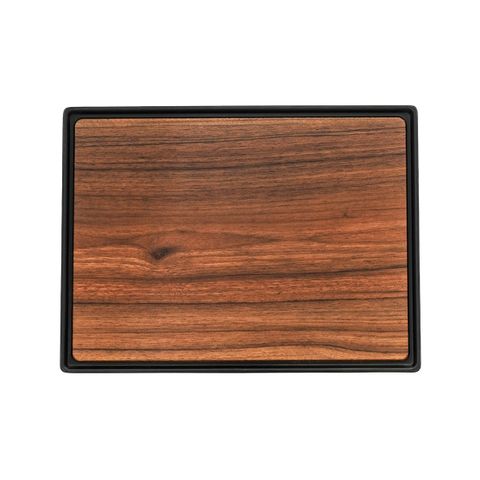 ZICCO MELAMINE CONTEMPO RECT ANTI-SLIP TRAY DARK448x338x15mm (*46619*) = PACK OF 4 X EACHES