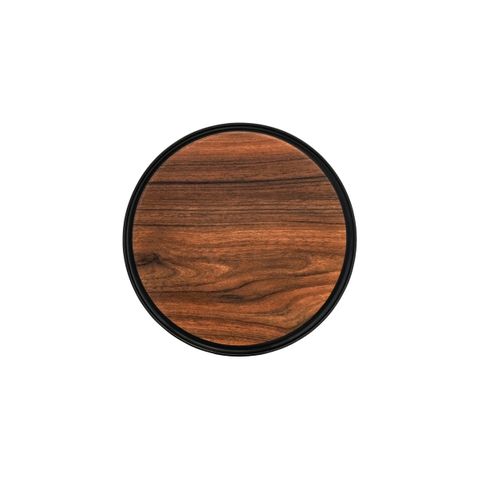 ZICCO MELAMINE CONTEMPO ROUND ANTI-SLIP TRAY DARK304x15 (*46629*) = PACK OF 8 X EACHES