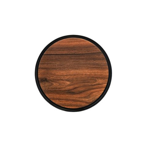 ZICCO MELAMINE CONTEMPO ROUND ANTI-SLIP TRAY DARK354x15 (*46627*) = PACK OF 6 X EACHES