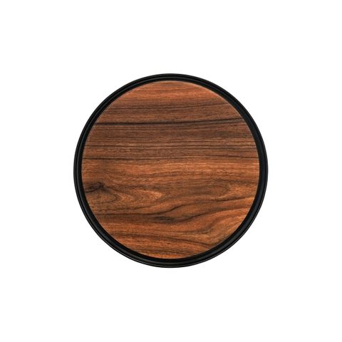 ZICCO MELAMINE CONTEMPO ROUND ANTI-SLIP TRAY DARK405x15 (*46625*) = PACK OF 5 X EACHES