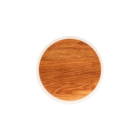 ZICCO MELAMINE CONTEMPO ROUND ANTI-SLIP TRAY OAK 304x15 (*46628*) = PACK OF 8 X EACHES