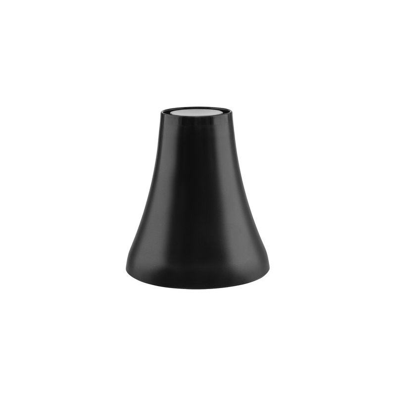 ZICCO MELAMINE ECHO PEDESTAL STAND/BOWL BLACK 164x180mm (*46526*) = PACK OF 4 X EACHES