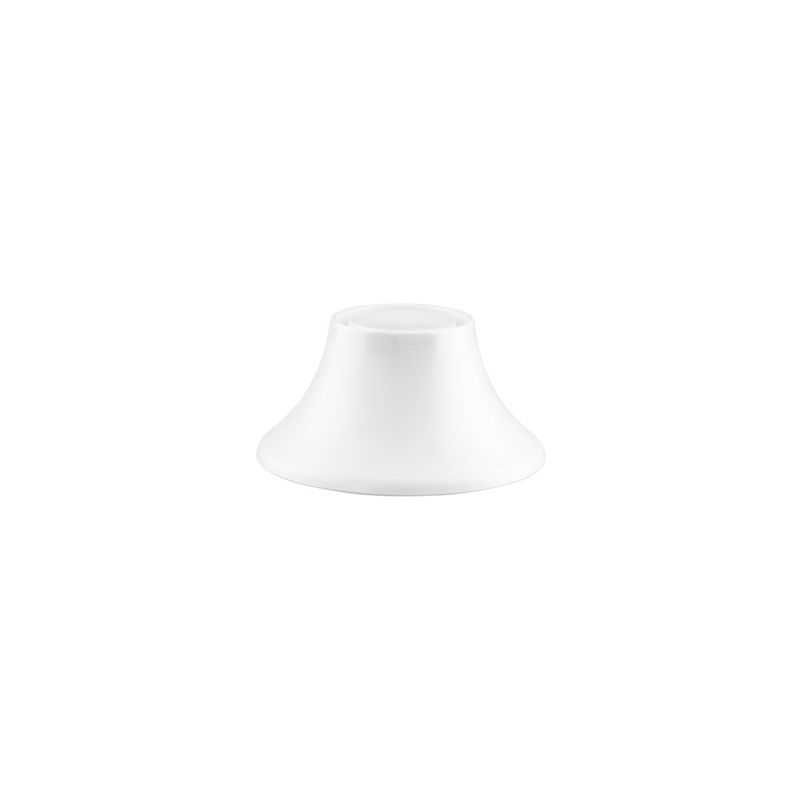 ZICCO MELAMINE ECHO PEDESTAL STAND/BOWL WHITE 164x80mm (*46531*) = PACK OF 12 X EACHES