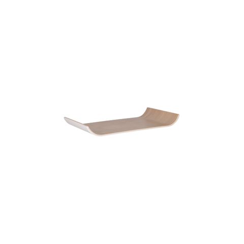 ZICCO MELAMINE ECHO WHITE/BIRCH TRAY GN 1/4 265x162x30mm (*46521*) = PACK OF 6 X EACHES