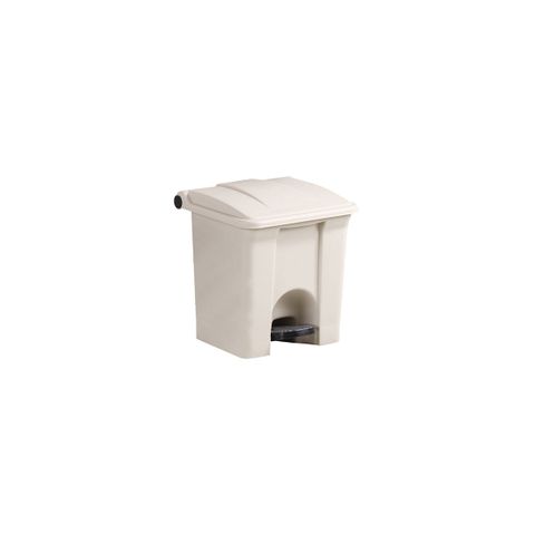 JIWINS PEDAL BIN w/INNER BEIGE PP/PE 400x378x440mm 30.3lt (*JW-CPT30*) = PACK OF 4 X EACHES