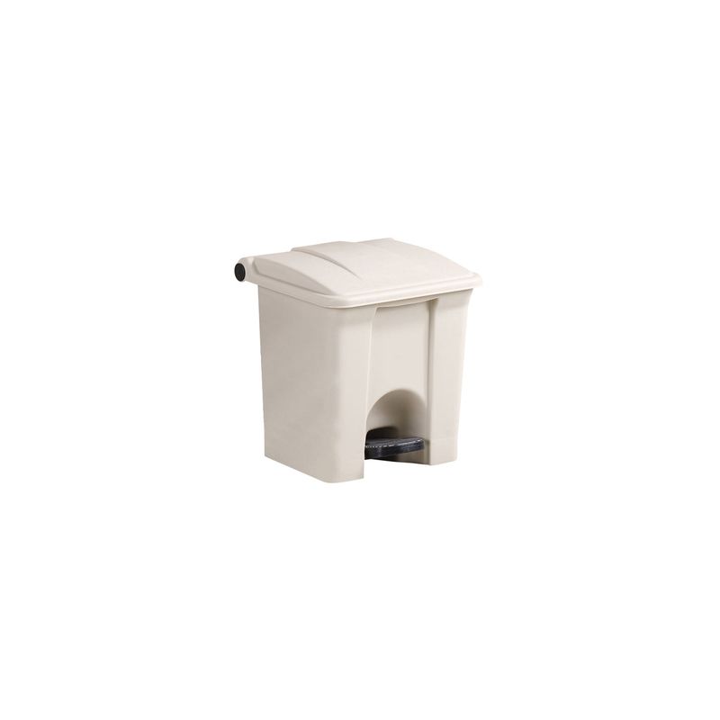 JIWINS PEDAL BIN w/INNER BEIGE PP/PE 400x378x440mm 30.3lt (*JW-CPT30*) = PACK OF 4 X EACHES