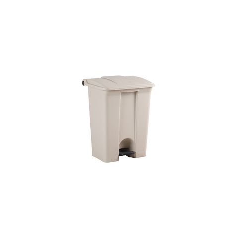 JIWINS PEDAL BIN w/INNER BEIGE PP/PE 400x380x600mm 45.4lt (*JW-CPT45*) = PACK OF 3 X EACHES