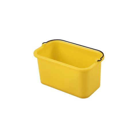 JIWINS CONTAINER FOR CLEANING CART YELLOW PE 355x207x195mm (*JW-DP10*) = PACK OF 6 X EACHES