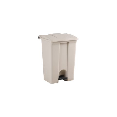 JIWINS PEDAL BIN w/INNER BEIGE PP/PE 500x400x670mm 68.1lt (*JW-CPT68*) = PACK OF 3 X EACHES