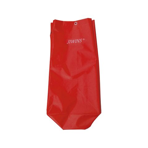 JIWINS HIGH-CAPACITY VINYL BAG RED 278x850mm 113.56lt (*JW-CCDL-RED*) = PACK OF 6 X EACHES