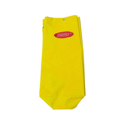 JIWINS HIGH-CAPACITY VINYL BAG YELLOW 278x850mm 113.56lt (*JW-CCDL-Y*) = PACK OF 6 X EACHES