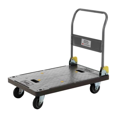 JIWINS HEAVY-DUTY PLATFORM TRUCK GREY PP/STEEL 903*605*860mm (*JW-HD3624*) =  1 X EACH