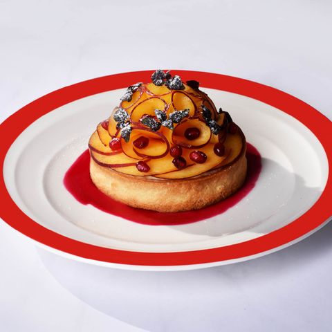 MAXADURA RESONATE-ROUND PLATE COUPE 230mm RED INNER BAND (*RPM9503RED*) = PACK OF 12 X EACHES