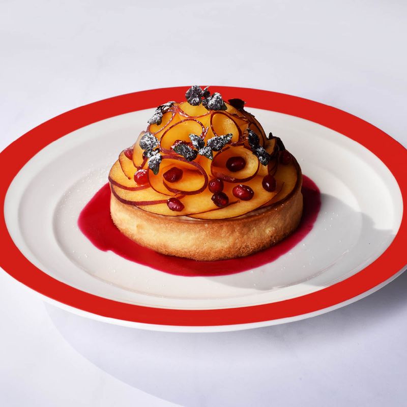 MAXADURA RESONATE-ROUND PLATE COUPE 230mm RED INNER BAND (*RPM9503RED*) = PACK OF 12 X EACHES