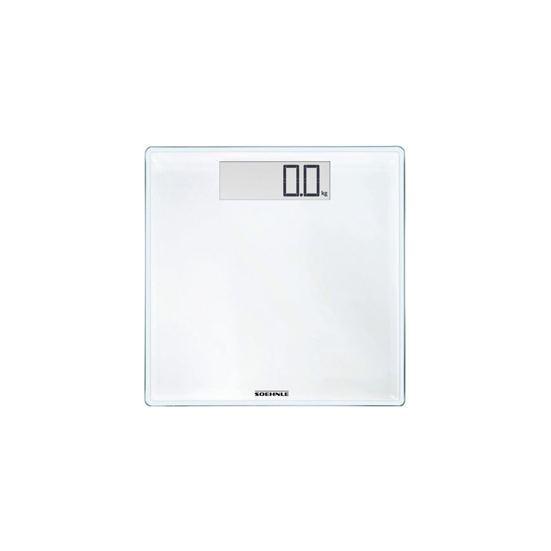 SOEHNLE STYLE SENSE COMFORT 100 DIGI BATH SCALE WHITE 180kg (*S63853*) = PACK OF 4 X EACHES