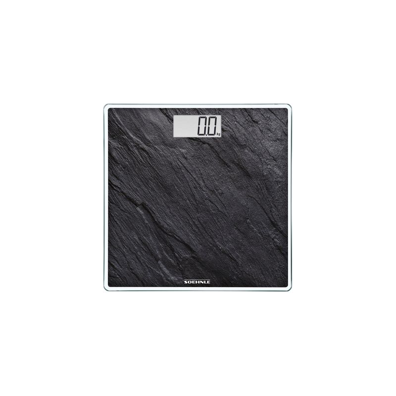 SOEHNLE STYLE SENSE COMPACT 300 DIGI BATH SCALE SLATE 80kg (*S63881*) = PACK OF 2 X EACHES