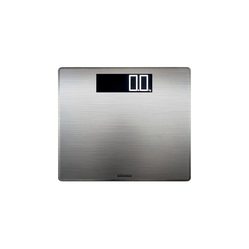 SOEHNLE STYLE SENSE SAFE 300 DIGI BATHROOM SCALE S/S 180kg (*S63867*) = PACK OF 6 X EACHES