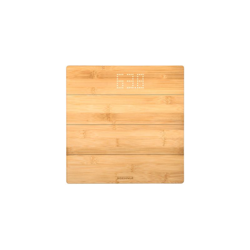 SOEHNLE STYLE SENSE MAGIC DIGI BATH SCALE BAMBOO 180kg (*S63880*) = PACK OF 2 X EACHES