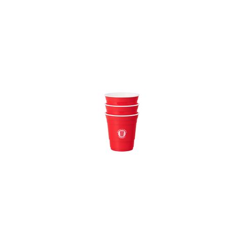 REDDS REUSABLES EDITION MICROS RED SHOT CUP 60ml 10PK (C 24) (*RC-RE60RD10-6-4*) = SLEEVE OF 24 X PACKETS