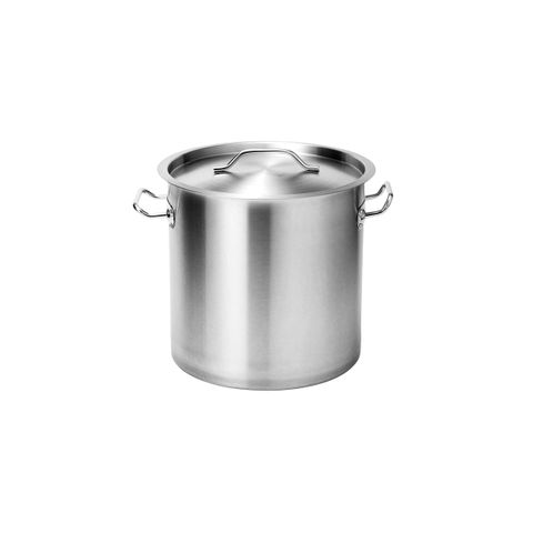 FORCE STOCK POT w/LID 280x280mm SS TRI-PLY 17lt (*73504*) =  1 X EACH