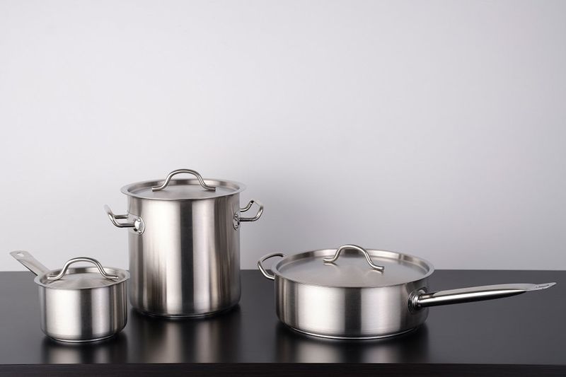 FORCE CASSEROLE w/LID 250x180mm SS TRI-PLY 9lt (*73522*) =  1 X EACH