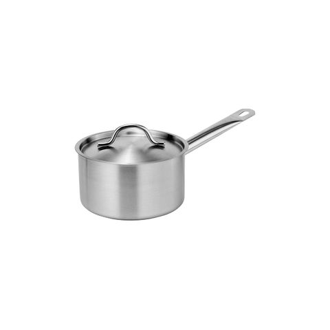 FORCE SAUCEPAN w/LID 180x100mm SS TRI-PLY 3.0lt (*73533*) =  1 X EACH