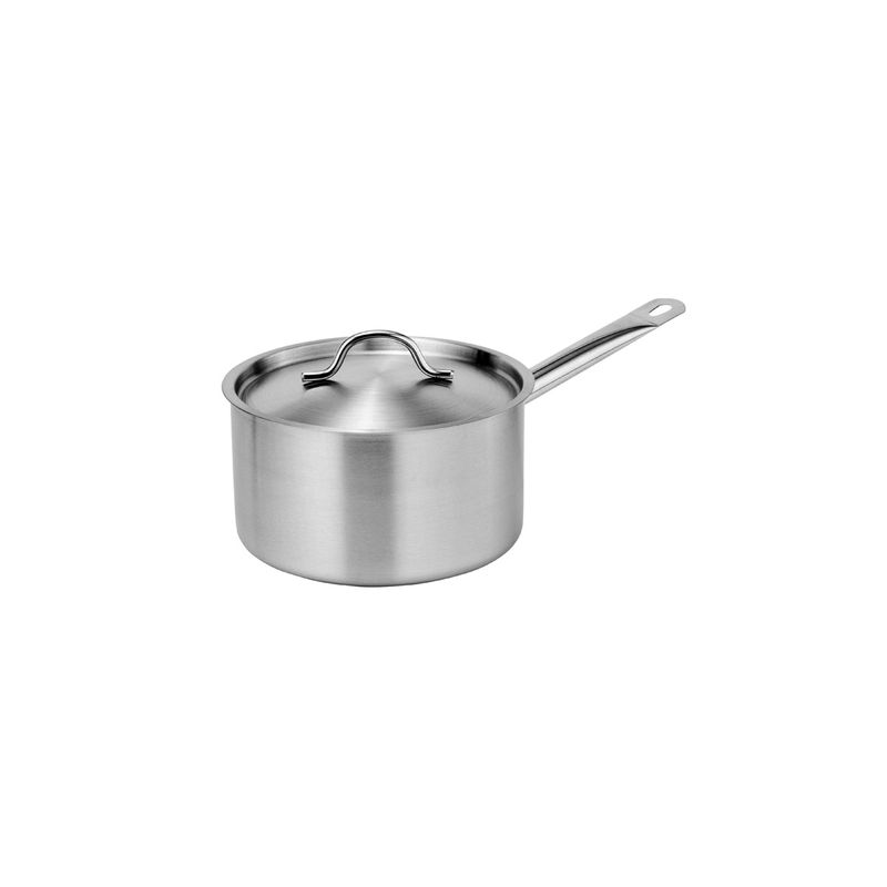 FORCE SAUCEPAN w/LID 220x130mm SS TRI-PLY 5.0lt (*73535*) =  1 X EACH