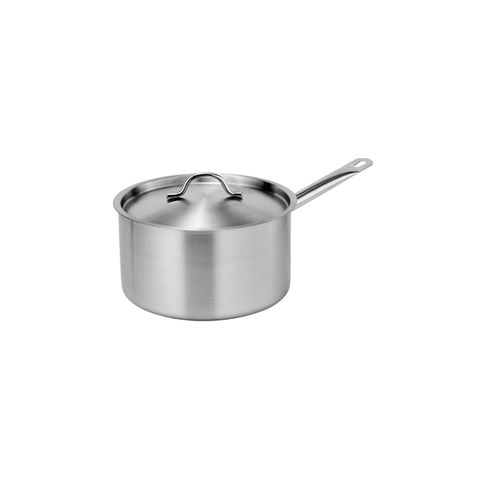 FORCE SAUCEPAN w/LID 260x150mm SS TRI-PLY 8.0lt (*73536*) =  1 X EACH
