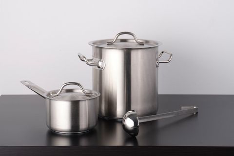 FORCE SAUCEPAN w/LID 120x75mm SS TRI-PLY 800ml (*73530*) =  1 X EACH
