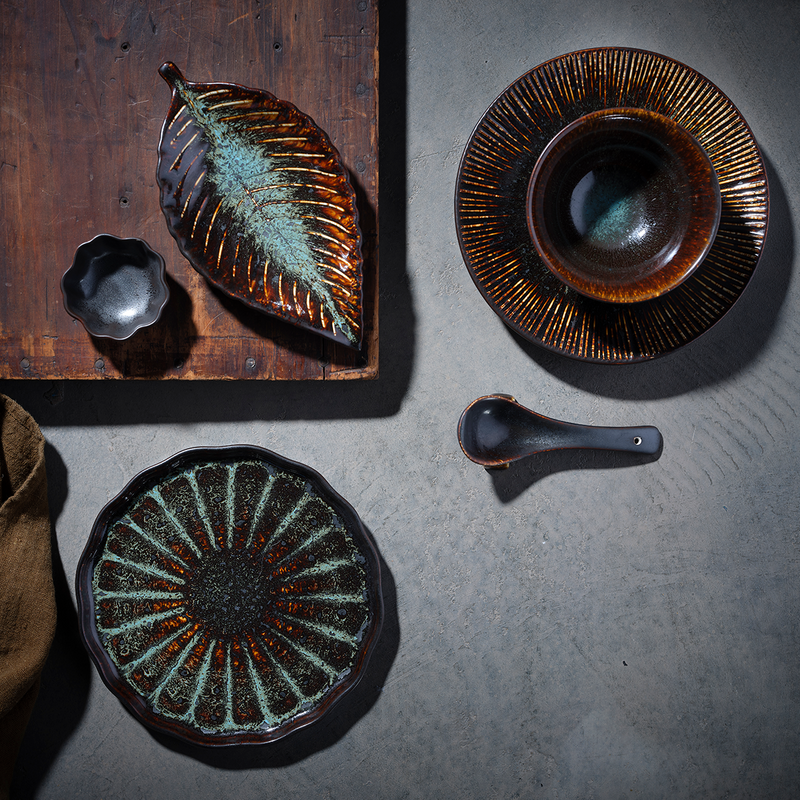 TABLEKRAFT FUSION DIPPING BOWL 110x59mm PATINA (*902214*) = PACK OF 6 X EACHES