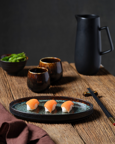 TABLEKRAFT FUSION CHOPSTICK REST 52x10x13mm PATINA (*902260*) = PACK OF 6 X EACHES