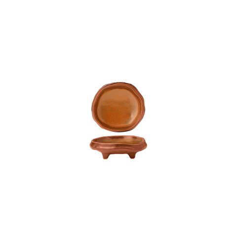 TABLEKRAFT FUSION FOOTED BOWL 135x35mm SIENNA (*902222*) = PACK OF 5 X EACHES