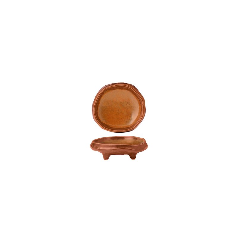 TABLEKRAFT FUSION FOOTED BOWL 135x35mm SIENNA (*902222*) = PACK OF 5 X EACHES