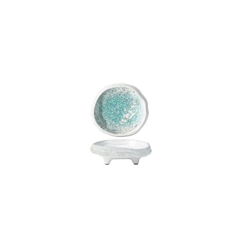 TABLEKRAFT FUSION FOOTED BOWL 135x35mm KHAKI (*902221*) = PACK OF 5 X EACHES